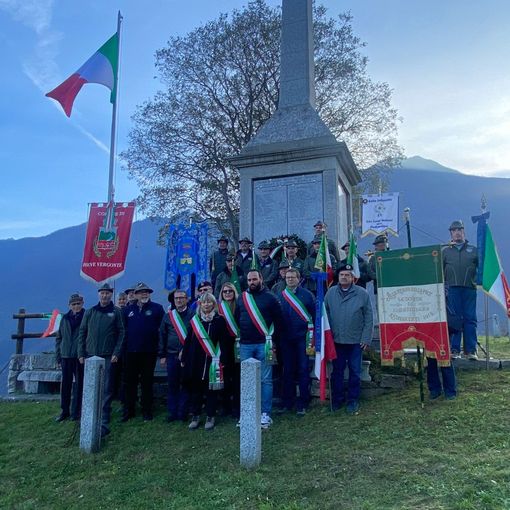 Partecipata la cerimonia del 4 novembre a Cimamulera FOTO