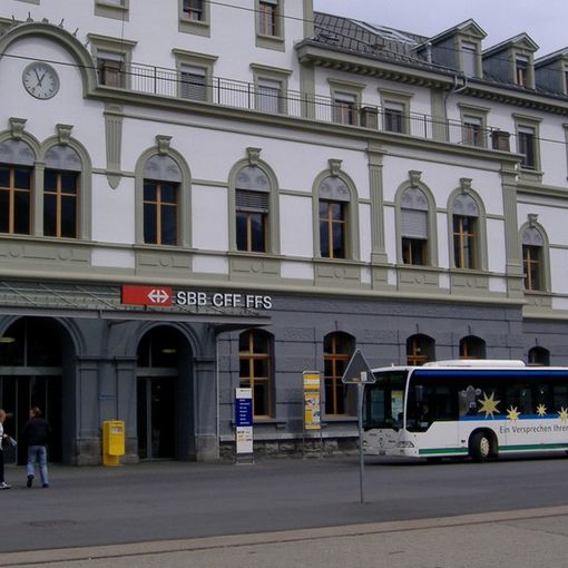 La stazione ferroviaria di Briga (Vallese)
