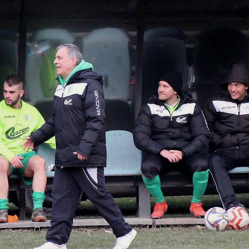 Enrico Castelnuovo, allenatore di un  Vogogna in ripresa