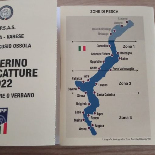 A Trobaso la presentazione del tesserino per pescare nel Lago Maggiore