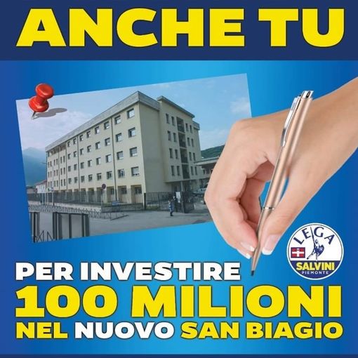 La Lega Vco: ''Firmate per il nuovo San Biagio''