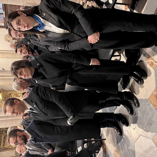 Anche una rappresentanza delle Guardie d’Onore del Vco al funerale del principe Vittorio Emanuele