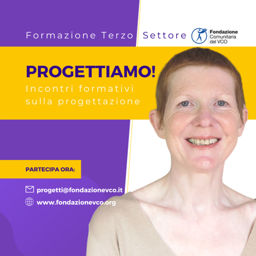 Terzo settore, nuovo incontro sulla progettazione promosso da Fondazione Comunitaria