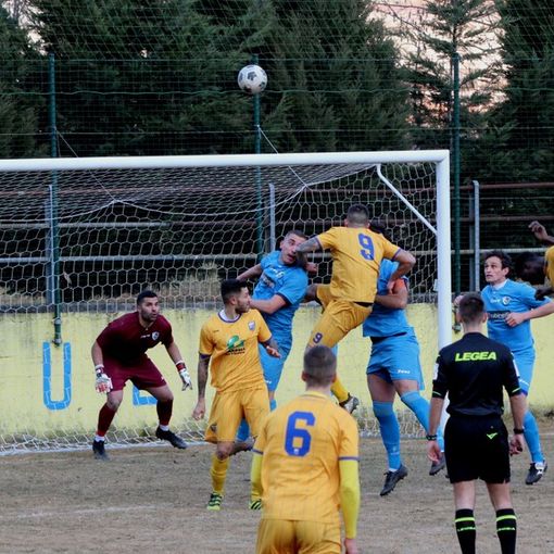 Il rigore decisivo trasformato da Ceschi al 77'