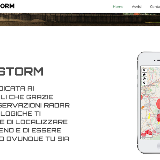 Livestorm, la app che avvisa quando sta per arrivare un temporale