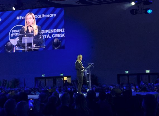 Anche Gioventù Nazionale Vco alla conferenza programmatica di FdI a Milano