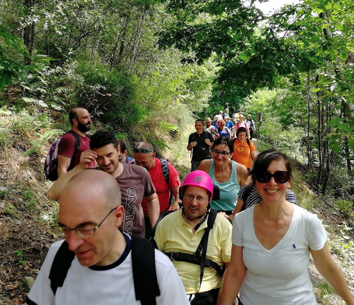 Ghiffa, più di 170 all'escursione per soci ed amici del Cai diversamente abili