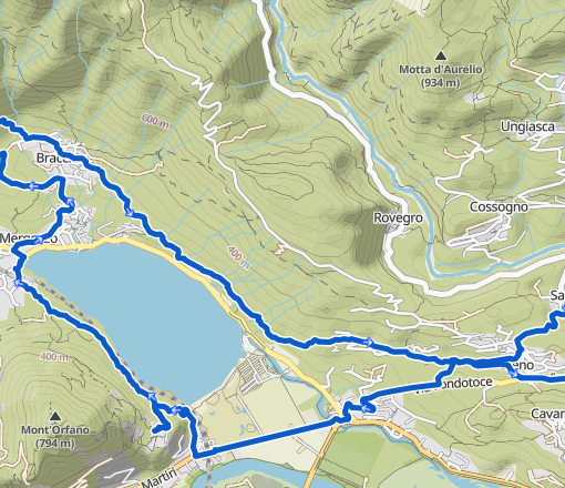 In E-Mtb nel Vco: da San Bernardino all'Eremo di Vercio lungo il sentiero azzurro
