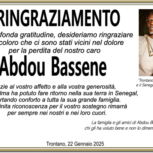 Ringraziamento