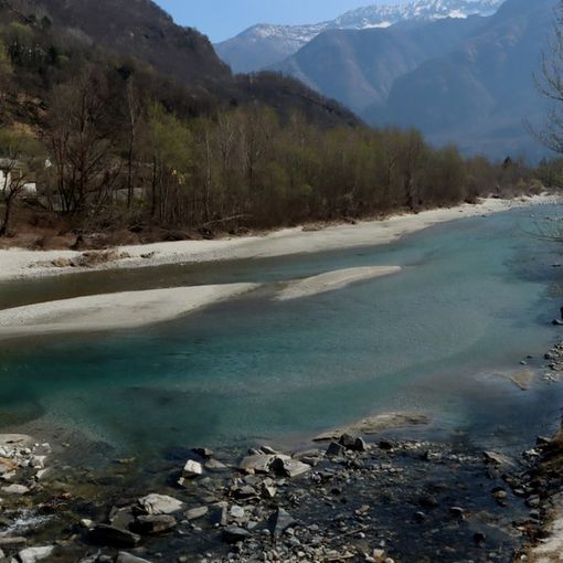 Il Toce a Vogogna