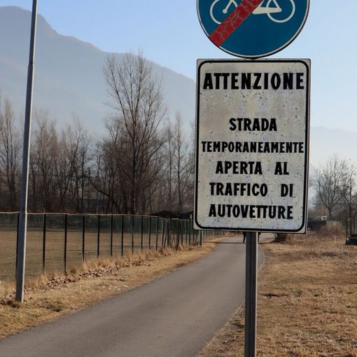 Donna denuncia di essere stata importunata sulla ciclabile a Villadossola