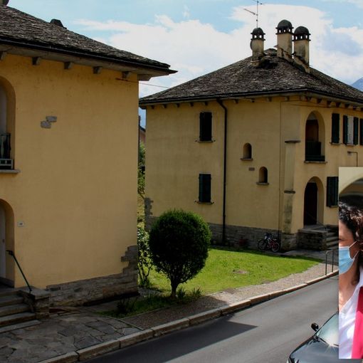 Il Villaggio operaio di Villadossola e nel riquadro il presidente Atc, Marco Marchioni