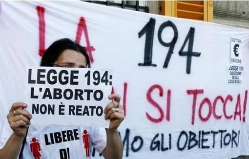 “No alle associazioni pro vita nei consultori: difendiamo la legge 194”,