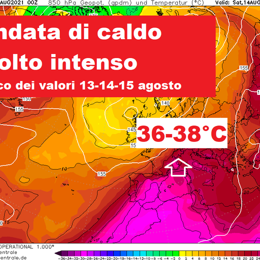 Dopo il luglio più piovoso di sempre si prospetta un Ferragosto bollente