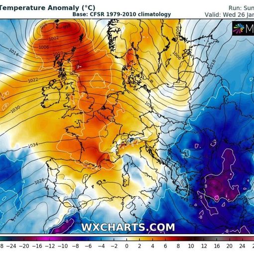 Gennaio senza precipitazioni e anche febbraio potrebbe partire male