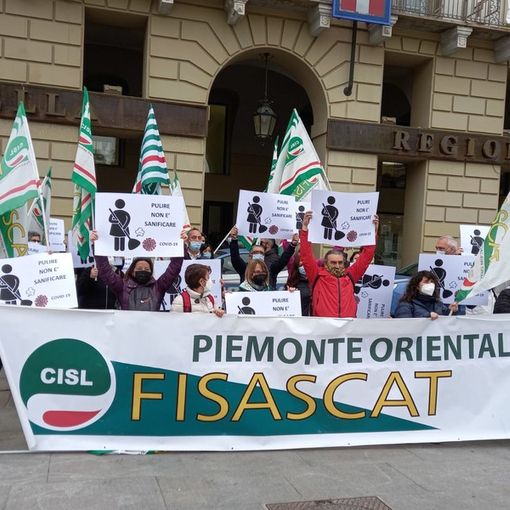 Appalto pulizie Asl, esposto in procura di Fisascat Cisl Piemonte Orientale