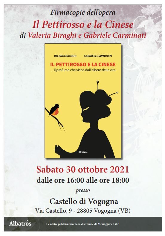 Al Castello di Vogogna la presentazione del libro ‘Il pettirosso e la Cinese’