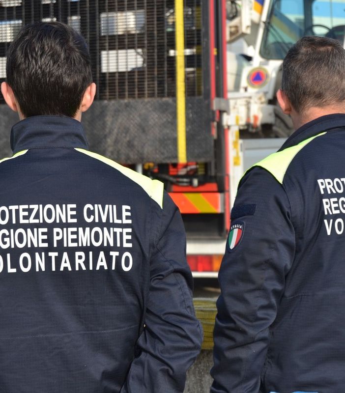 I volontari della protezione civile del Vco a Roma per le esequie di Papa Francesco