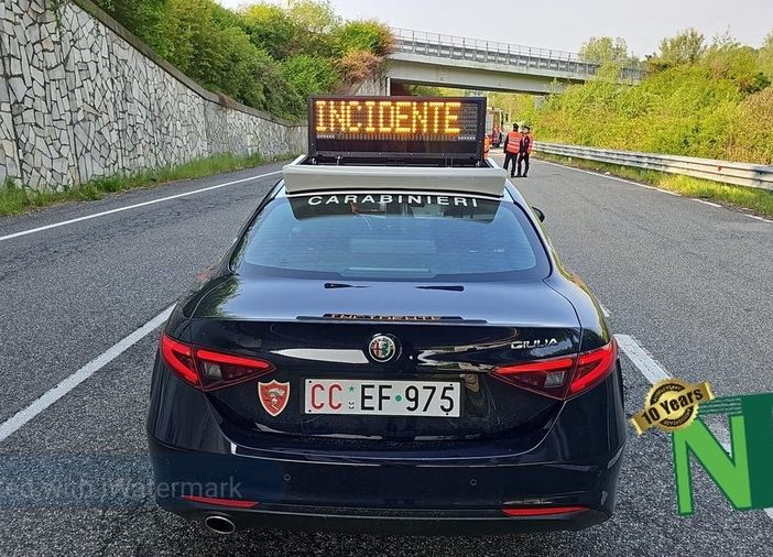 Valdilana, 26enne del VCO finisce a terra con la moto (foto di repertorio)