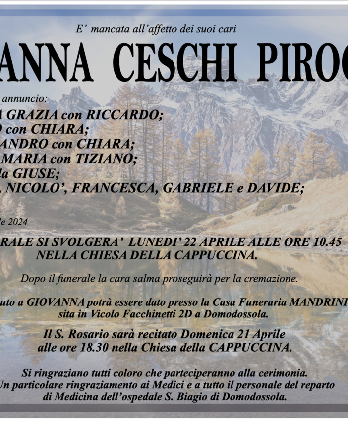 Giovanna Ceschi Pirocchi