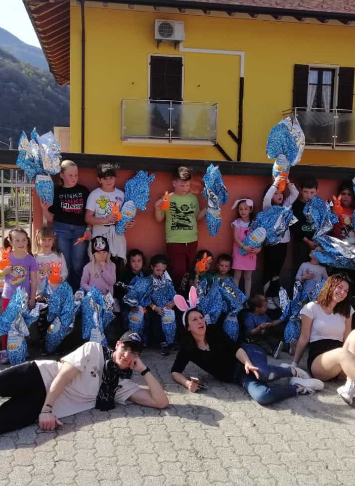 Grande partecipazione dei bambini di Rumianca per la caccia alle uova