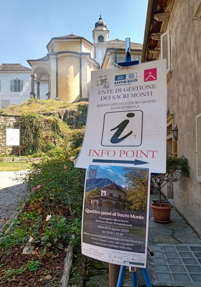 Riprese le visite guidate al Sacro Monte Calvario di Domodossola