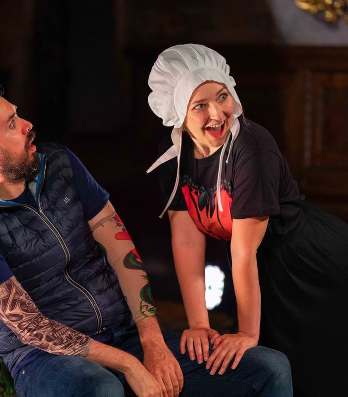 La Compagniadellozio torna in scena al castello di Vogogna con &quot;Le allegre comari di Windsor&quot;
