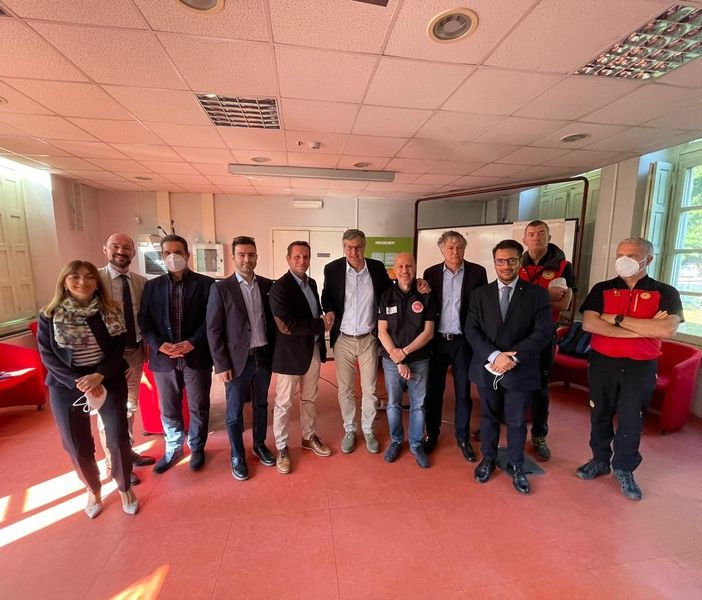 L'elisoccorso piemontese modello per la Protezione Civile della Grecia