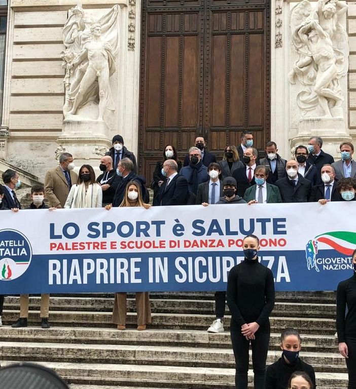 &quot;Consentire a palestre e scuole di danza di riprendere la propria attività&quot; l'appello di Nastri (FdI) al Governo
