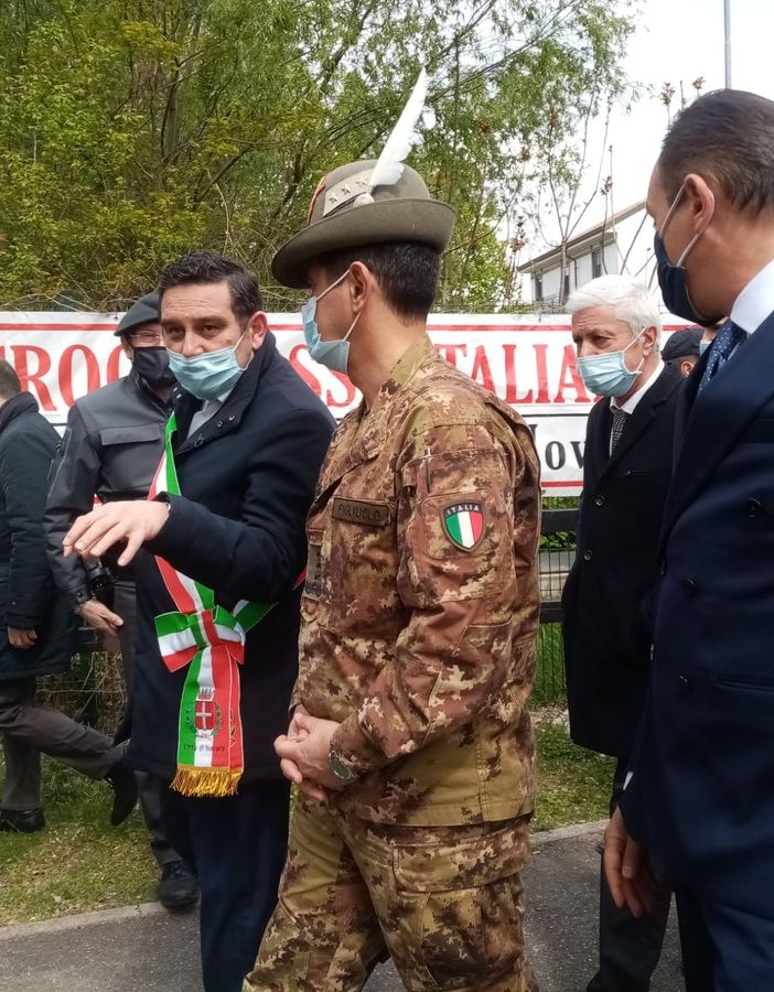 Tappa novarese per il commissario straordinario per l’emergenza Covid, Francesco Paolo Figliuolo
