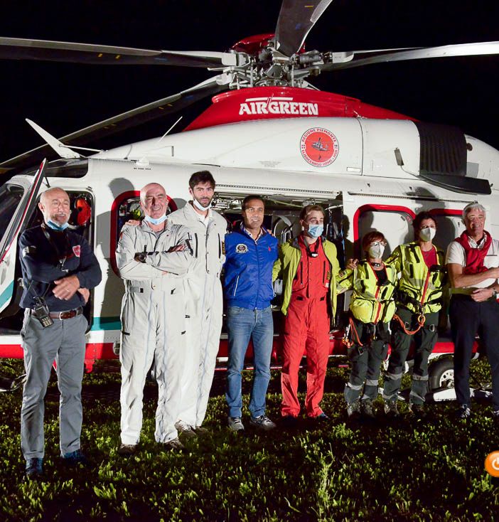 La città ha finalmente una base di atterraggio per l’elisoccorso FOTO E VIDEO
