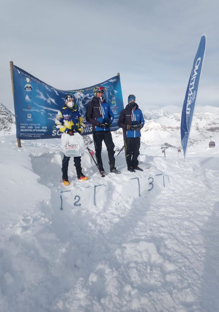 Sci alpinismo, Cesare Peter Bettoli medaglia di bronzo agli Italiani Giovanili