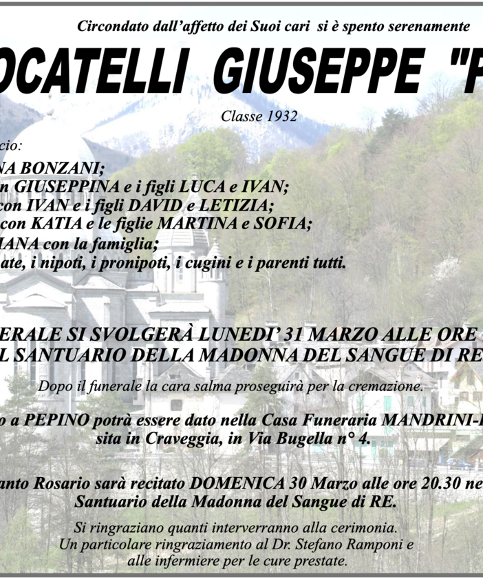 Locatelli Giuseppe &quot;Pepino&quot; classe 1932