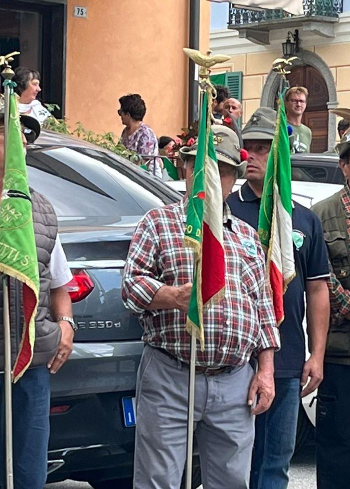 A Baceno il raduno delle Penne Nere di Antigorio e Formazza