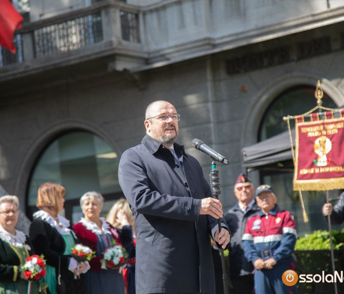 Borghi: &quot;L'antifascismo non è nella Costituzione? Venite in Ossola a scoprirlo&quot;