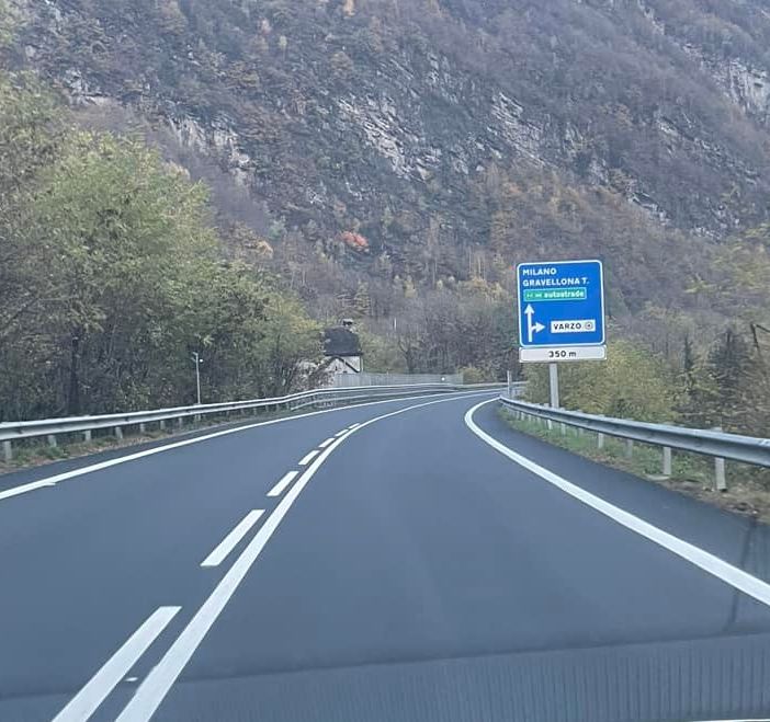 Sopralluogo di Borghi sulla SS33 tra la galleria di Montecrevola e Iselle
