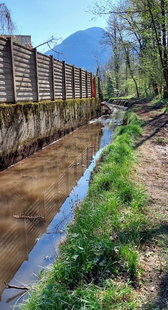 Ornavasso, in completamento la sistemazione idrogeologica e la pulizia del rio Lanca