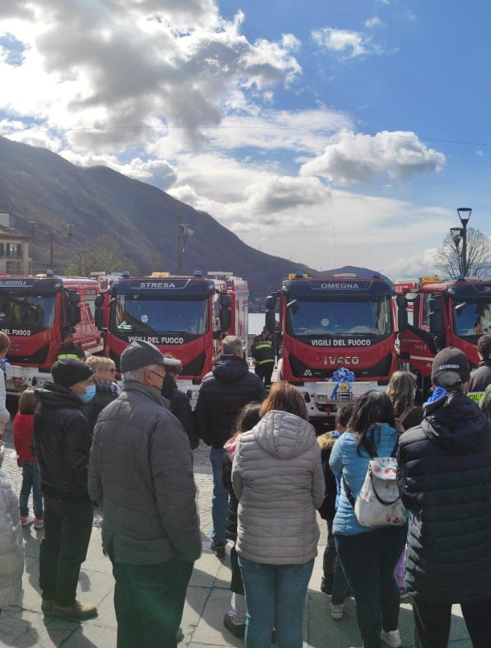 Arrivata a Macugnaga la nuova autopompa dei Vigili del Fuoco Volontari