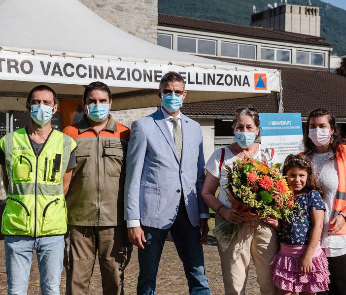In Ticino superate le 400 mila dosi di vaccino somministrate