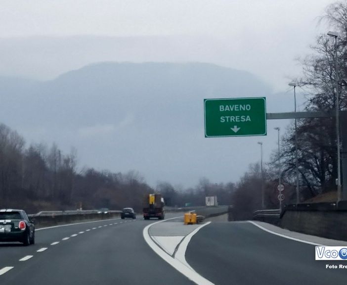 Autostrada A26, chiusura notturna tra Arona e Baveno