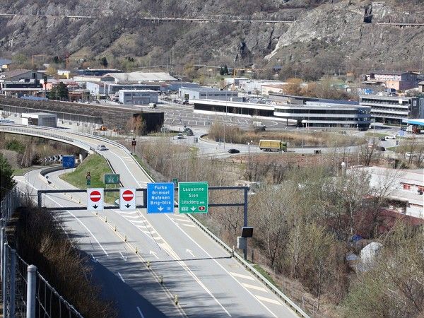 Svizzera, ottobre mese di lavori sulla A9 tra Visp e Briga