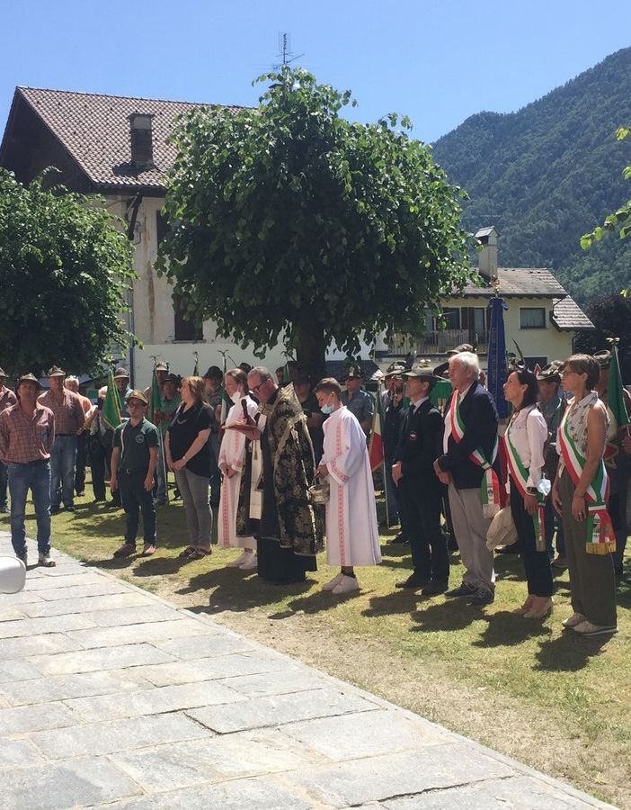 Gli Alpini di Druogno hanno festeggiato il novantesimo di fondazione