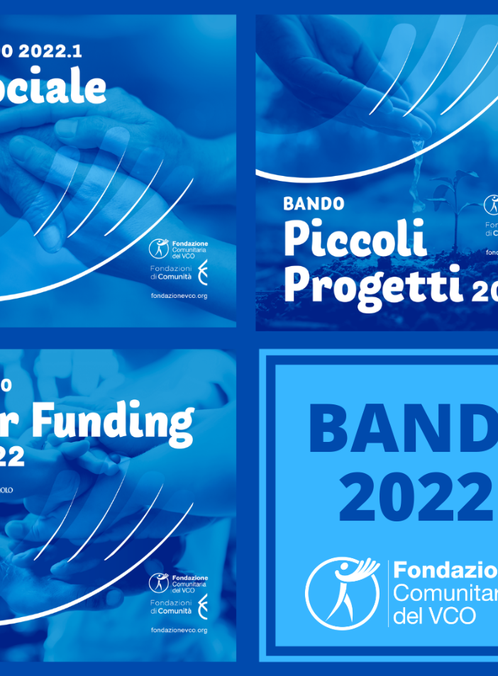 Fondazione Comunitaria Vco: tre nuovi bandi da 270mila euro