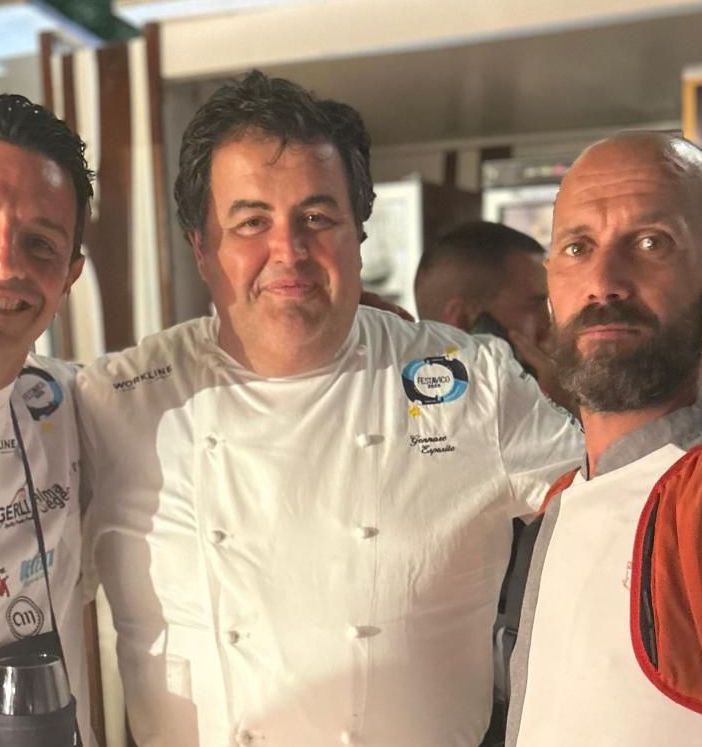 Lo chef Giorgio Bartolucci ospite della &quot;Festa a Vico&quot; di Gennaro Esposito