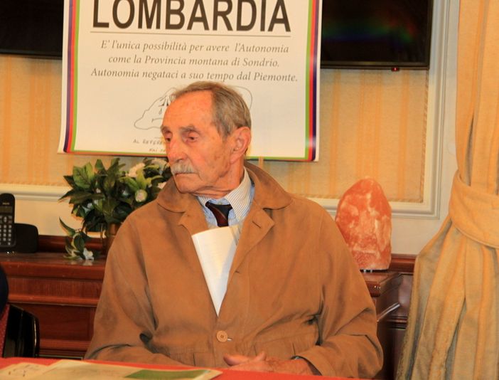 Addio a 'Peppino' Coffano, pioniere dell'autonomismo ossolano
