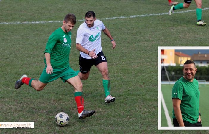 Foto: Forni, con 8 gol bomber del Crodo; nel riquadro Davide Daoro