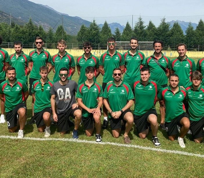 Foto: la formazione del Crodo guidata da Davide Daoro
