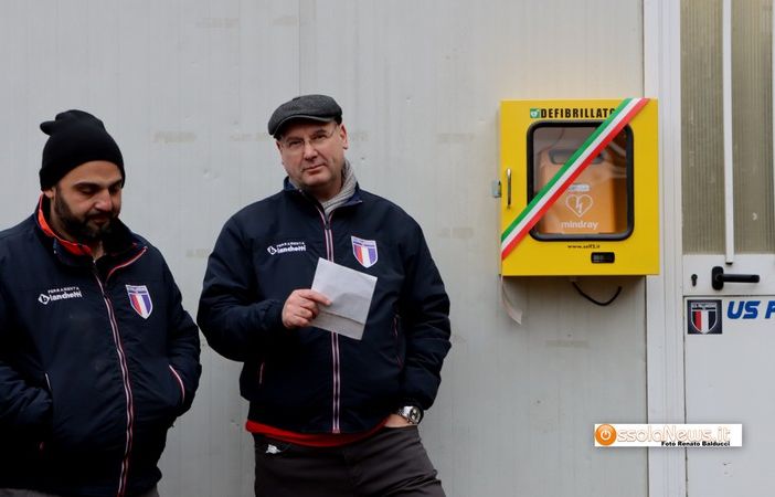 Villadossola, un nuovo defibrillatore per il quartiere sud    FOTO
