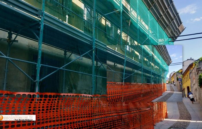 Appartamenti nell'ex casa parrocchiale: proseguono i lavori