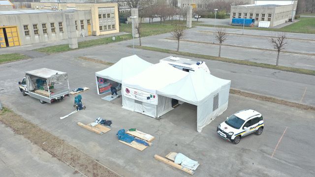 La Protezione Civile del Vco pronta ad allestire punti vaccinali mobili